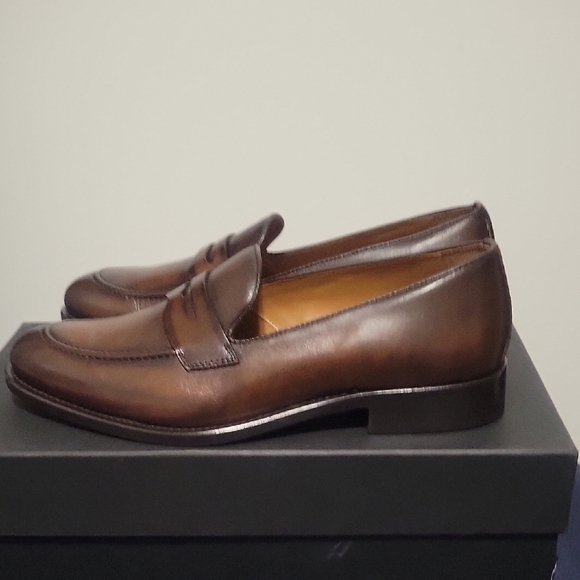 Men\'s Brown Leather Loafers